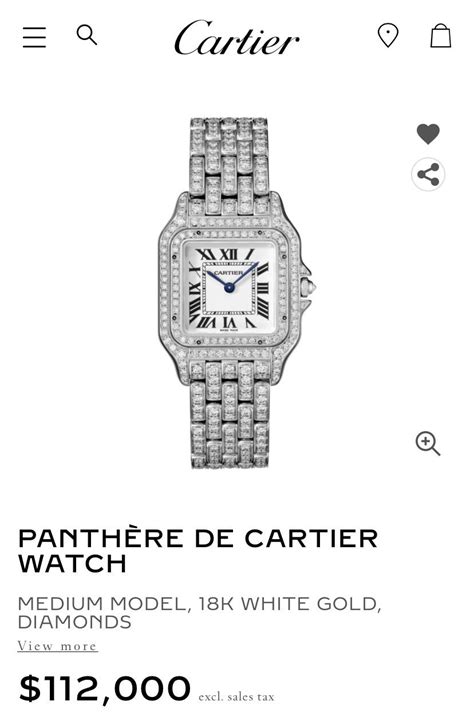 cartier diamond watch womens|diamond cartier watch juliette porter.